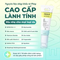Kem Chống Nắng Dưỡng Da Nâng Tone 3IN1 – Evor Fresh Up Light Sun Cream 30ml