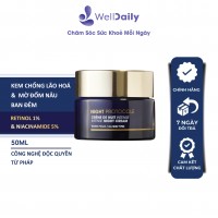 Kem dưỡng ẩm chống lão hóa da ban đêm DERMEDEN 50ml [Date 1/2025]