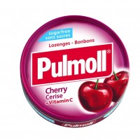 Kẹo ngậm ho không đường vị cherry Zuckerfrei Pulmoll