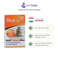 Viên uống hỗ trợ giấc ngủ an thần BioCo Huvit Valeria Max 60 viên