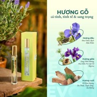 Set 4 Chai Nước Hoa EVOR 10ml - Hộp Quà Tặng Nước Hoa Với 4 Mùi Hương Thanh Lịch, Lưu Hương Lâu