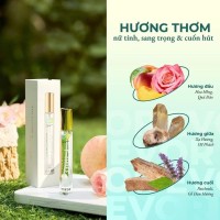 Set 4 Chai Nước Hoa EVOR 10ml - Hộp Quà Tặng Nước Hoa Với 4 Mùi Hương Thanh Lịch, Lưu Hương Lâu