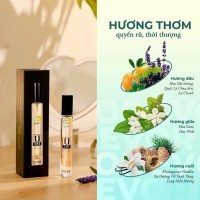 Set 4 Chai Nước Hoa EVOR 10ml - Hộp Quà Tặng Nước Hoa Với 4 Mùi Hương Thanh Lịch, Lưu Hương Lâu