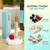 Set 4 Chai Nước Hoa EVOR 10ml - Hộp Quà Tặng Nước Hoa Với 4 Mùi Hương Thanh Lịch, Lưu Hương Lâu