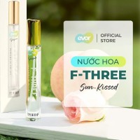 Nước hoa nữ F-THREE SUN-KISSED (Nụ hôn màu nắng) 10ml – Nữ tính thuần khiết