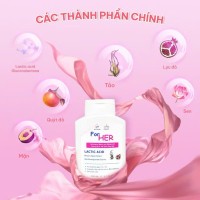 Dung dịch vệ sinh phụ nữ ForHer chiết xuất thiên nhiên, dịu nhẹ 200ml