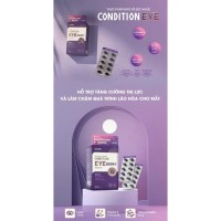 Thực phẩm bảo vệ sức khỏe CONDITION EYE - Hỗ trợ tăng cường thị lực cho mắt - Hộp 60 viên