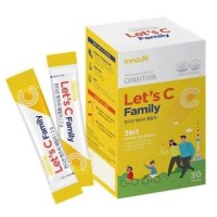 Thực phẩm bảo vệ sức khỏe CONDITION LET’S C FAMILY Bô sung Vitamin C, Kẽm &Vitamin D - Hộp 30 gói