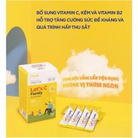 Thực phẩm bảo vệ sức khỏe CONDITION LET’S C FAMILY Bô sung Vitamin C, Kẽm &Vitamin D - Hộp 30 gói