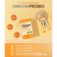 Thực phẩm bảo vệ sức khỏe CONDITION PROBIO - Bổ sung lợi khuẩn tăng cương tiêu hóa - Hộp 30 gói