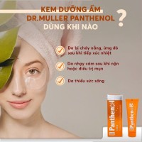 Kem dưỡng ẩm da cấp nước Dr Muller Cộng Hòa Sec Panthenol B5 7% HA 30ml