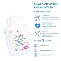 Dung Dịch Vệ Sinh Phụ Nữ Intiley 200ml – Nhập Khẩu Từ Ý, Dịu Nhẹ, Kháng Khuẩn, Cân Bằng pH